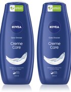 Nivea Creme Care krémový sprchový gel výhodné balení 2 x 500 ml