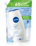 Nivea Creme Soft krémový sprchový gel – náhradní náplň 500 ml