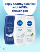 Nivea Creme Soft pečující sprchový gel výhodné balení 2 x 500 ml