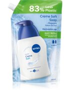 Nivea Creme Soft tekuté mýdlo – náhradní náplň 500 ml