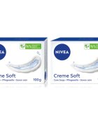 Nivea Creme Soft tuhé mýdlo výhodné balení