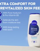 Nivea Derma Control Defend pečující sprchový gel s kyselinou hyaluronovou 250 ml