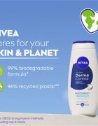Nivea Derma Control Defend pečující sprchový gel s kyselinou hyaluronovou 500 ml