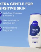 Nivea Derma Control Restore hydratační sprchový gel s kyselinou hyaluronovou 250 ml