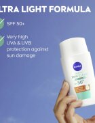 Nivea Derma Skin Clear lehký ochranný fluid SPF 50+ 40 ml