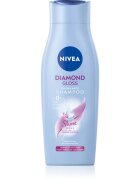 Nivea Diamond Gloss pečující šampon pro unavené vlasy bez lesku 400 ml