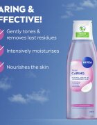 Nivea Face Cleansing čisticí pleťová voda pro suchou až citlivou pleť 200 ml