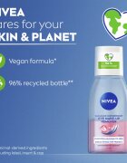 Nivea Face Cleansing Dvoufázový odličovač očí a make-upu 125 ml