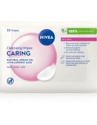Nivea Face Cleansing jemné čisticí ubrousky s mandlovým mlékem 25 ks