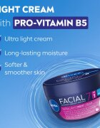 Nivea Facial Night lehký noční krém 7 v 1 100 ml