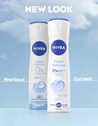 Nivea Fresh Natural deodorant ve spreji pro ženy 200 ml