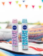 Nivea Fresh Revive suchý šampon pro světlé vlasy Medium Tones 200 ml