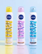 Nivea Fresh Revive suchý šampon pro světlé vlasy Medium Tones 200 ml