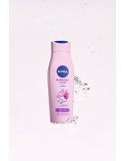 Nivea Hairmilk Shine pečující šampon 250 ml