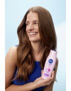 Nivea Hairmilk Shine pečující šampon 400 ml