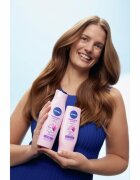 Nivea Hairmilk Shine pečující šampon 400 ml