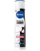 Nivea Invisible Black & White Clear antiperspirant ve spreji pro ženy 150 ml