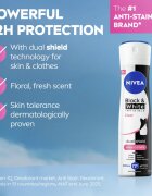 Nivea Invisible Black & White Clear antiperspirant ve spreji pro ženy 150 ml