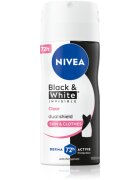 Nivea Invisible Black & White Clear antiperspirant ve spreji pro ženy pro ženy 100 ml