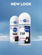 Nivea Invisible Black & White Clear kuličkový antiperspirant pro ženy 50 ml