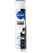 Nivea Invisible Black & White Fresh antiperspirant ve spreji pro ženy 150 ml