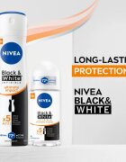 Nivea Invisible Black & White Ultimate Impact kuličkový antiperspirant pro ženy 50 ml