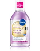 Nivea Luminous Skin Glow čisticí micelární voda pro rozjasnění pleti 400 ml