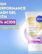 Nivea Luminous Skin Glow čisticí pleťový gel pro rozjasnění pleti 150 ml