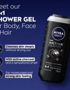Nivea MEN Active Clean sprchový gel pro muže 500 ml