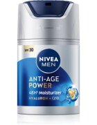 Nivea MEN Anti-Age Power intenzivní hydratační krém proti vráskám SPF 30 50 ml