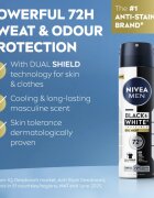 Nivea MEN Black & White Epic Night antiperspirant ve spreji pro muže 150 ml