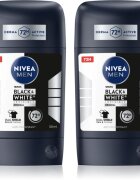 Nivea MEN Black & White Invisible Original tuhý antiperspirant výhodné balení