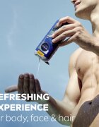 Nivea MEN Cool Marine sprchový gel na tělo a vlasy 250 ml