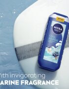 Nivea MEN Cool Marine sprchový gel na tělo a vlasy 250 ml