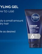 Nivea MEN Craft Stylers stylingový gel pro hladké a lesklé vlasy 150 ml