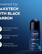 Nivea MEN Deep Beat kuličkový antiperspirant 72h pro muže 50 ml