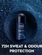 Nivea MEN Deep Beat kuličkový antiperspirant 72h pro muže 50 ml
