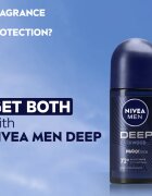 Nivea MEN Deep kuličkový antiperspirant pro muže 50 ml