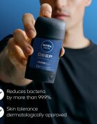 Nivea MEN Deep tuhý antiperspirant pro muže Black Carbon Dark Wood 50 ml