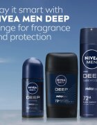 Nivea MEN Deep tuhý antiperspirant pro muže Black Carbon Dark Wood 50 ml