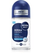 Nivea MEN Derma Control Defend kuličkový antiperspirant pro muže 50 ml
