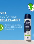 Nivea MEN Derma Control Sensitive antiperspirant ve spreji pro citlivou pokožku 150 ml