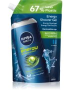 Nivea MEN Energy sprchový gel pro muže – náhradní náplň 500 ml