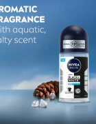Nivea MEN Invisible Black & White Fresh kuličkový antiperspirant pro muže 50 ml