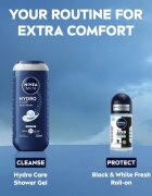 Nivea MEN Invisible Black & White Fresh kuličkový antiperspirant pro muže 50 ml