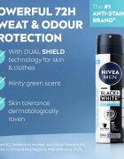 Nivea MEN Invisible Black & White sprej antiperspirant pro muže Fresh 150 ml