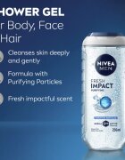 Nivea MEN Pure Impact sprchový gel pro muže 250 ml