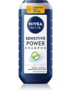 Nivea MEN Sensitive Power posilující šampon pro citlivou vlasovou pokožku 250 ml