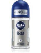 Nivea MEN Silver Protect kuličkový antiperspirant pro muže 50 ml