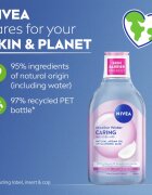 Nivea Micellar Caring jemná micelární voda 400 ml